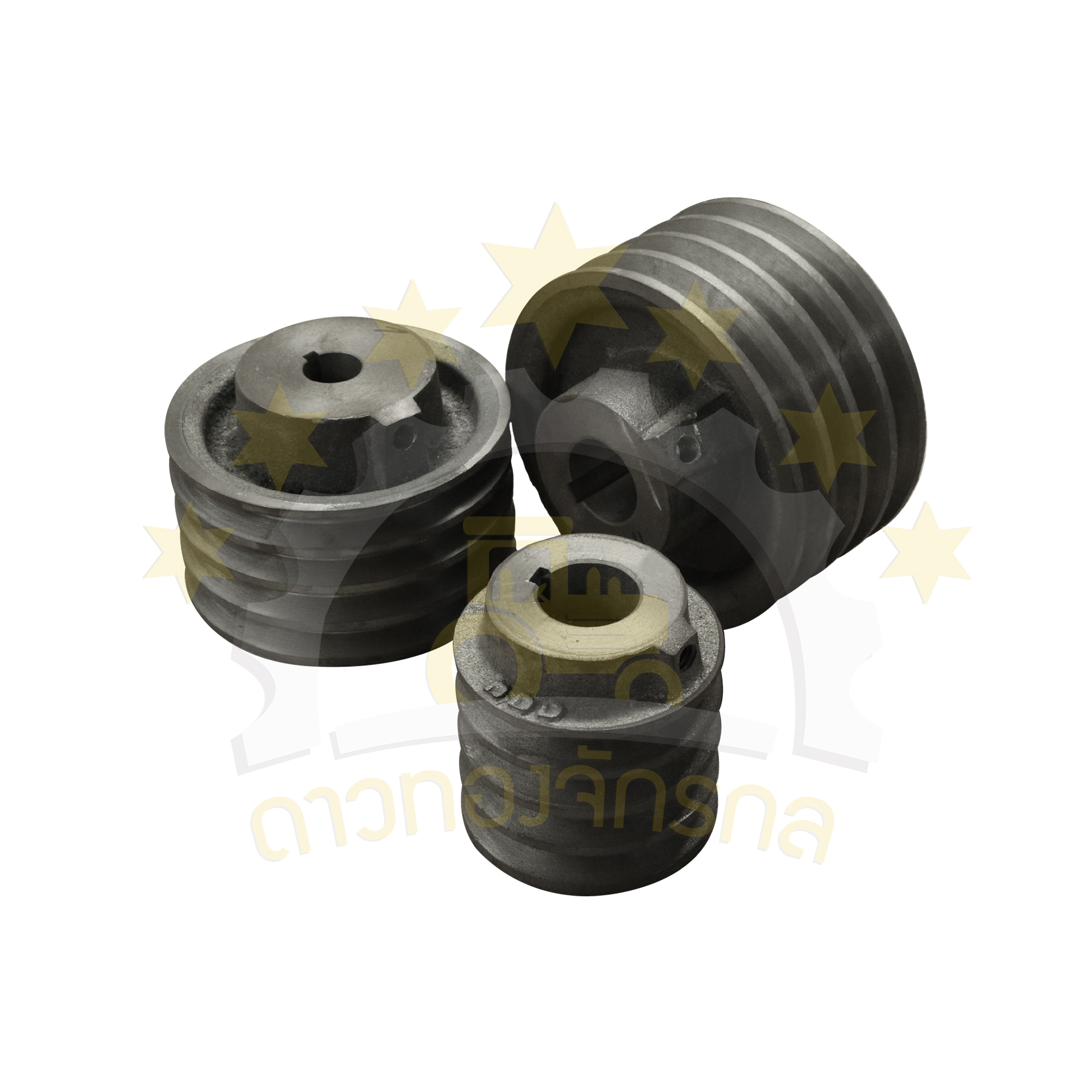 Pulley 4 grooves heavy