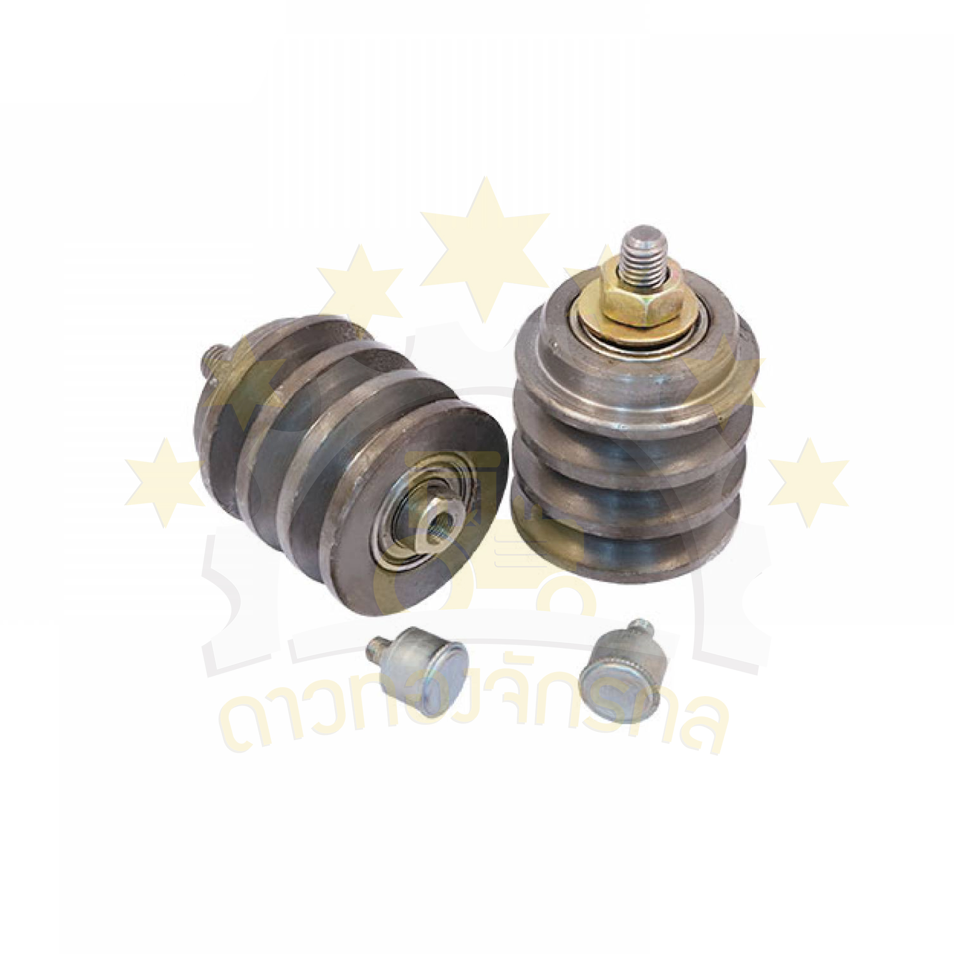 Set pulley belt 6204 - 3 groove - have shoulders