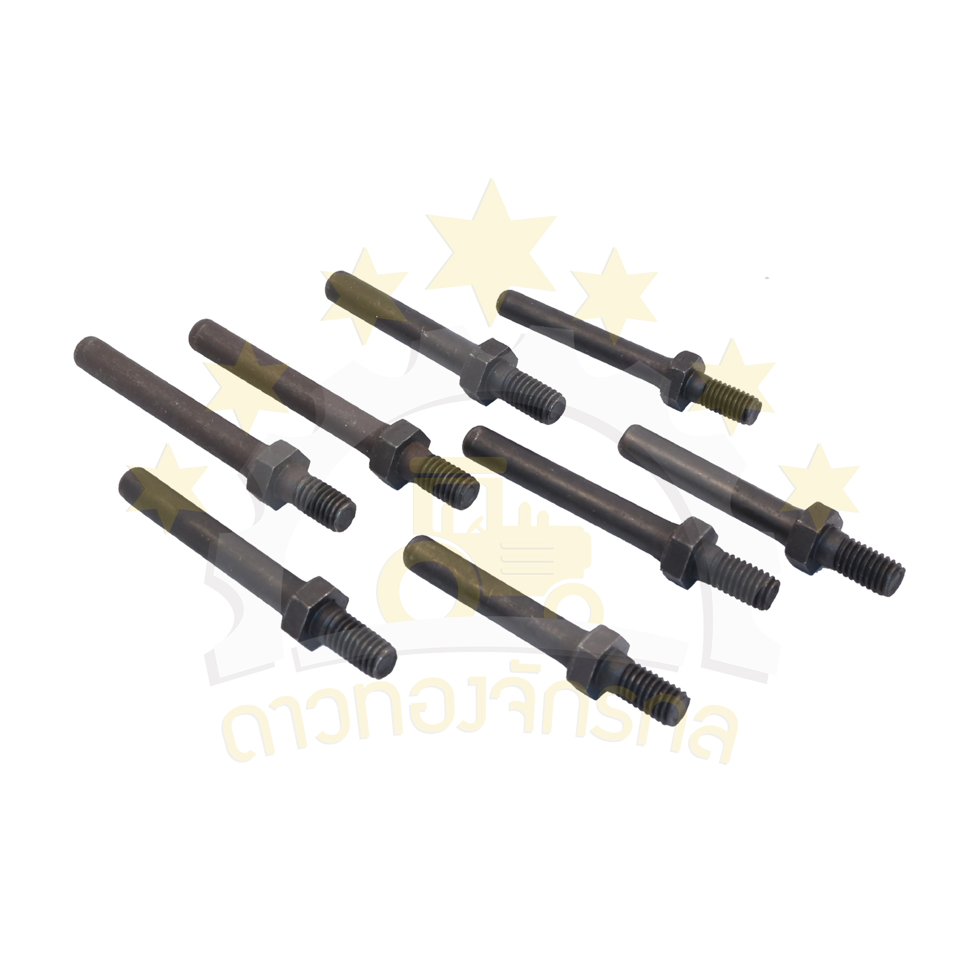 Head threshing screw