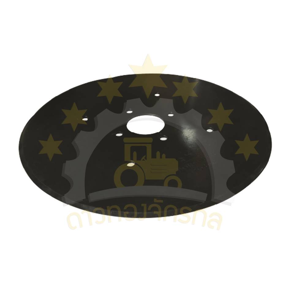 16mm thick rudder blade. Center hole 62mm. 8 holes.